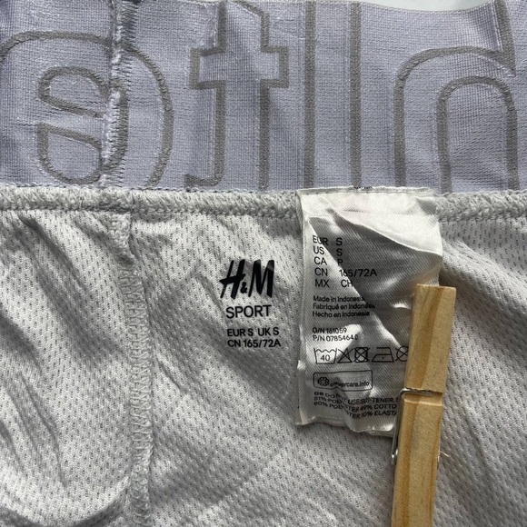 H&M Sport Leggings Size Small Women’s Gray Workout Athletic, Yoga Pants,Work-Out - Picture 5 of 6